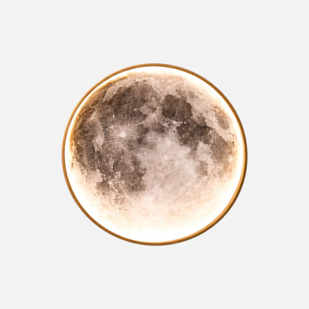 Rise-Light 50 cm Wandleuchte innen circle moon