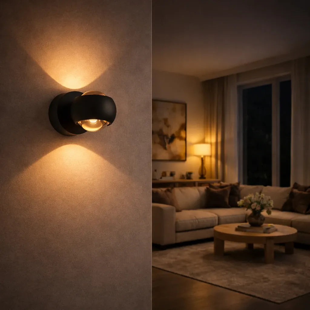 Rise-Light Wandleuchte modern skandinavisch