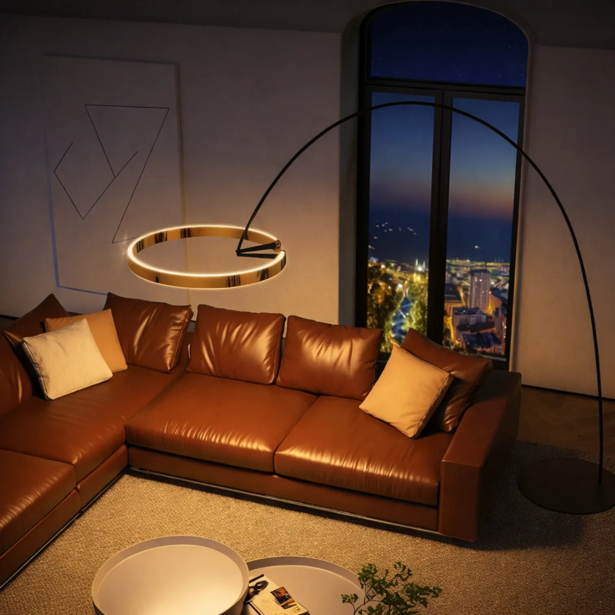 Rise-Light Wohnzimmerlampe stehlampe