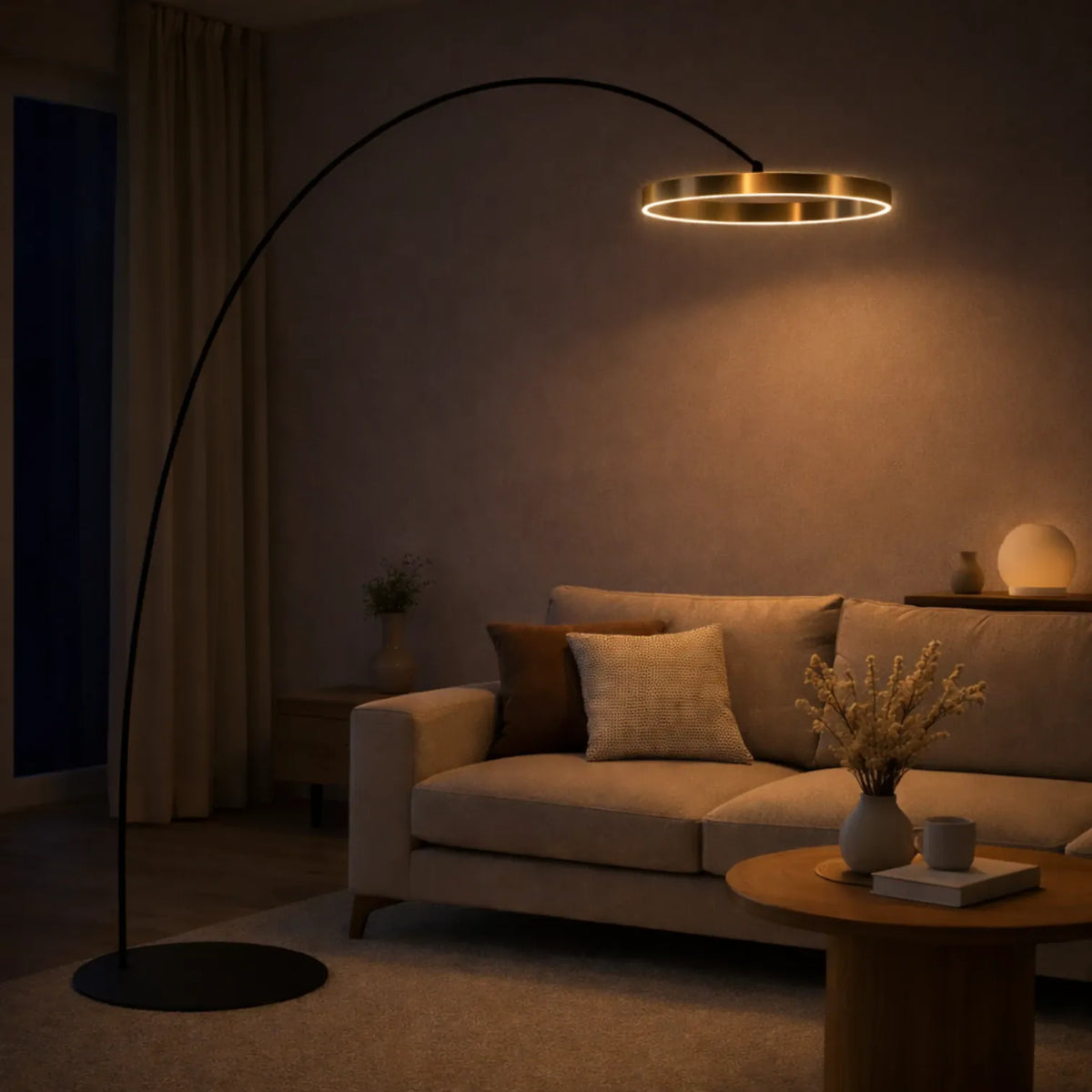 Rise-Light Wohnzimmerlampe stehlampe